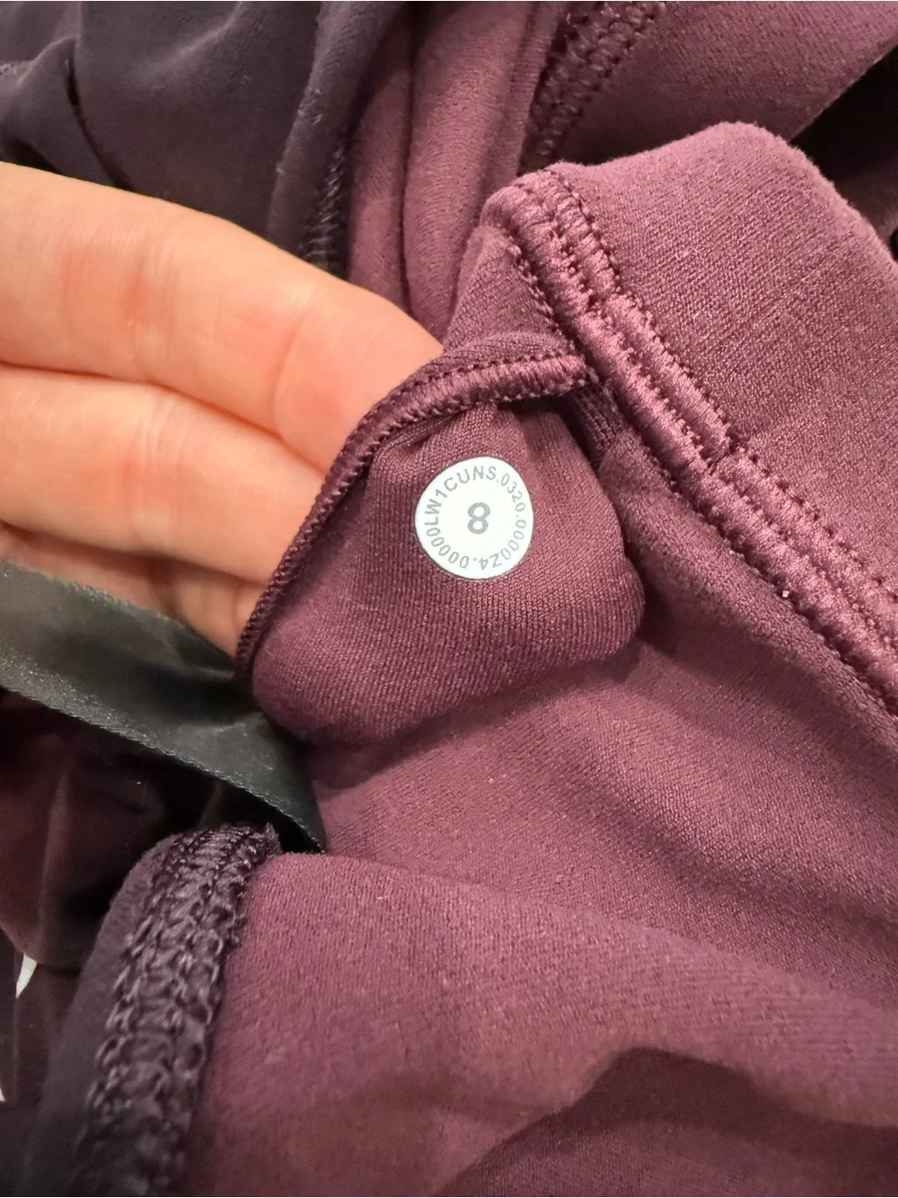 lululemon athletica Burgundy Tie-Dye Align Tank